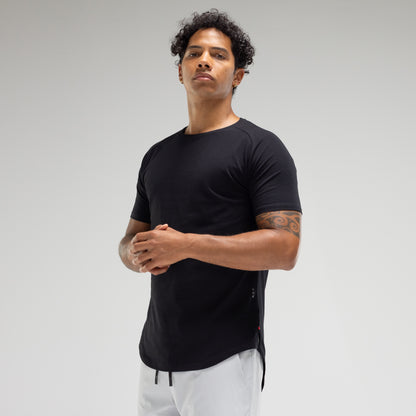 DryTech Element Tee – Negro - Playera Deportiva para Entrenamiento - CGS APPAREL