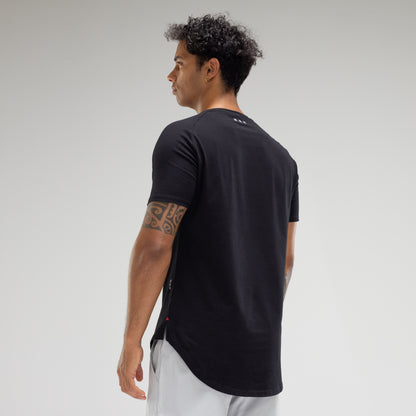 DryTech Element Tee – Negro - Playera Deportiva para Entrenamiento - CGS APPAREL